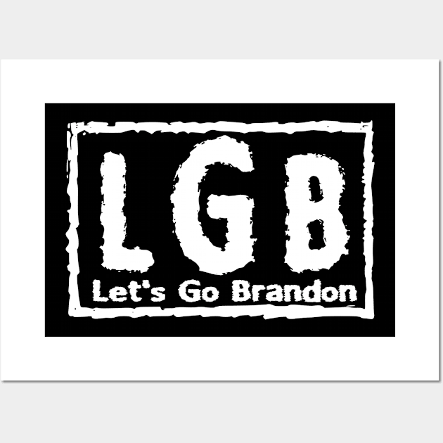 Let's Go Brandon Wall Art by Shop Chandman Designs 